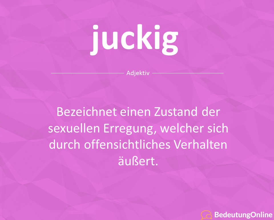 Was bedeutet juckig? Bedeutung und Definition