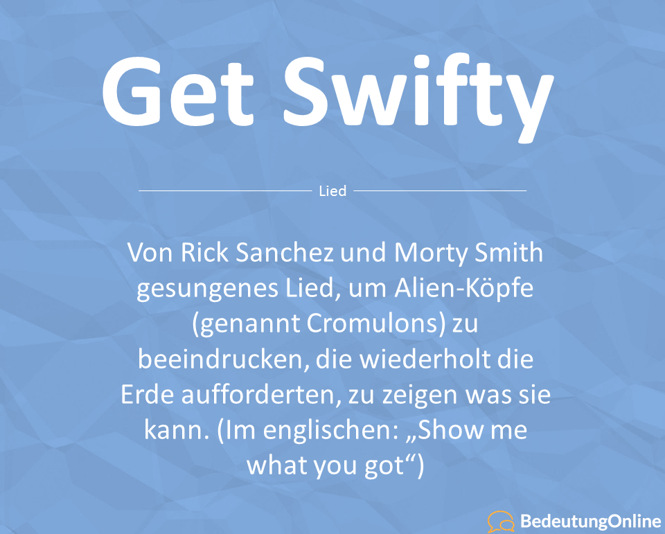 Get Schwifty (Lied, Liedtext, Lyrics) Rick and Morty