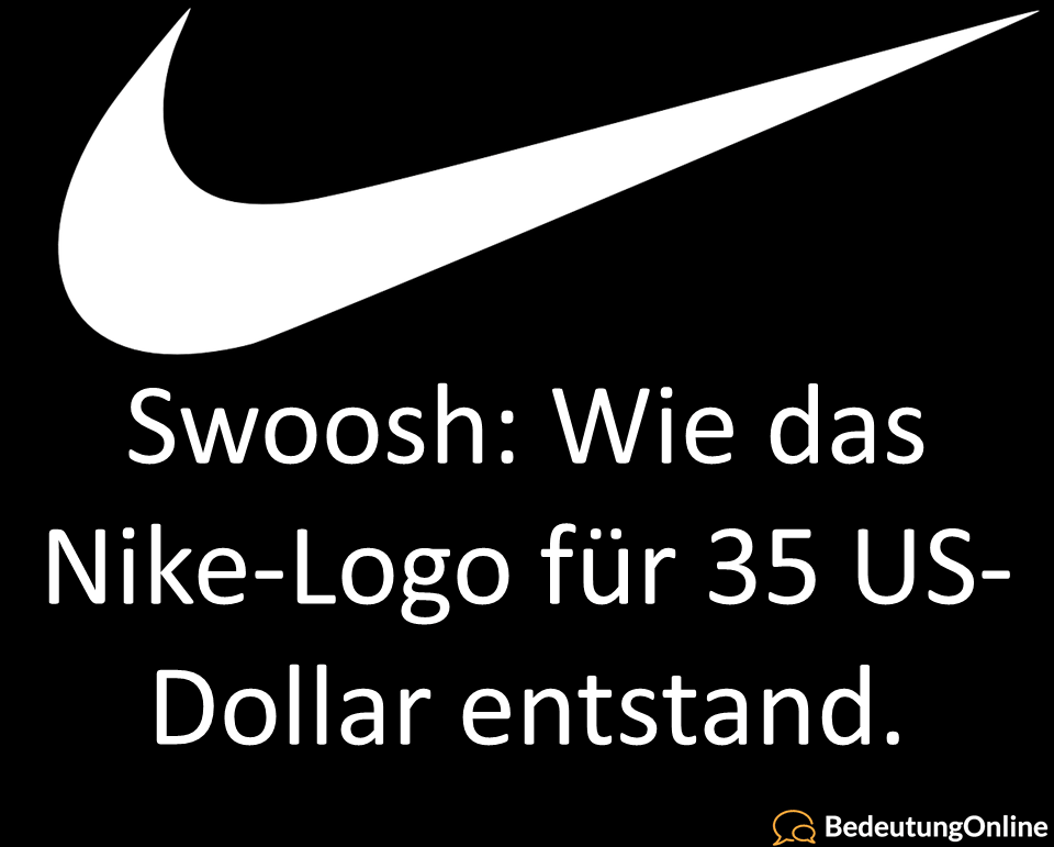 Swoosh Nike Logo Bedeutung Namensherkunft Übersetzung
