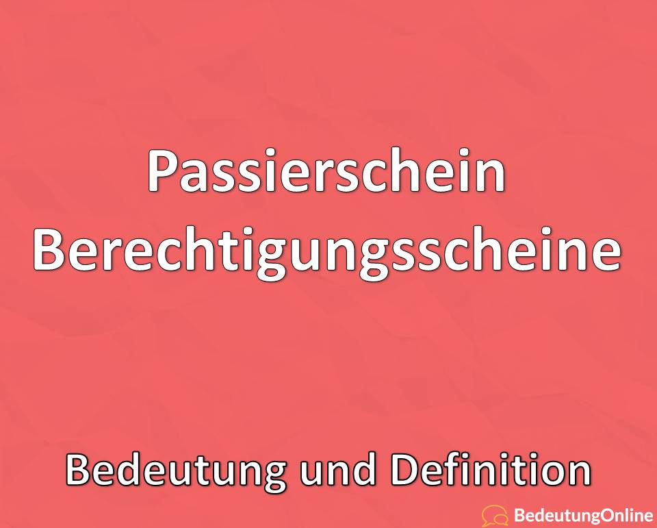 Vorlage Pdf Word Fur Passierschein Berechtigungsschein Fur Ausgangssperre Corona Coronavirus Bedeutung Online