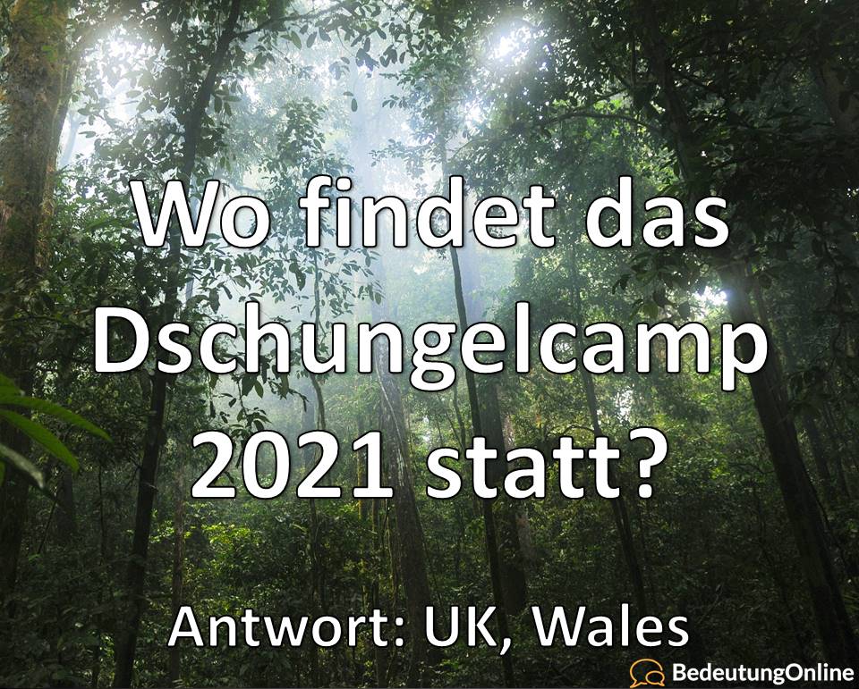 Wo findet das Dschungelcamp 2021 statt