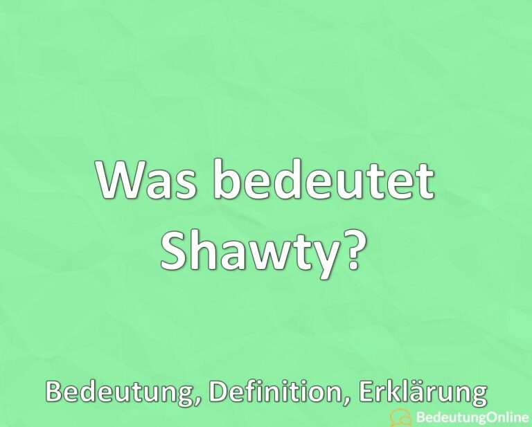 Was Bedeutet Das Englische Wort