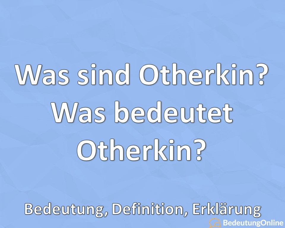 Was sind Otherkin, Was bedeutet Otherkin, Bedeutung, Definition, Erklärung