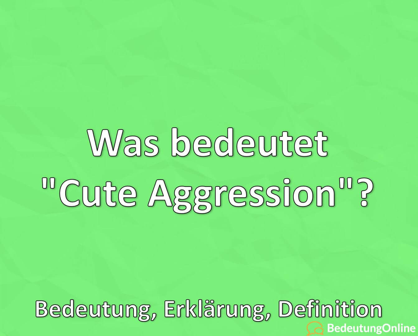 Was bedeutet 
